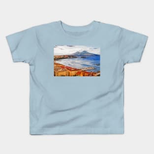 The gulf of Napoli, Italy Kids T-Shirt